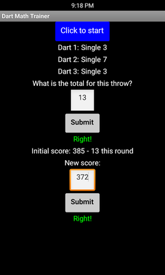 Emulate Android APK Darts - 01 Math Trainer Emulate Android APK Darts - 01 Math Trainer