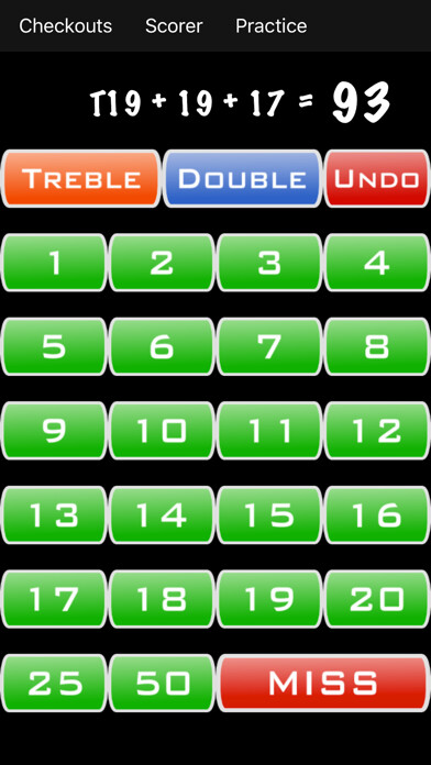 Emulate iPhone app Darts Calculator using MyAndroid Emulate iPhone app Darts Calculator using MyAndroid