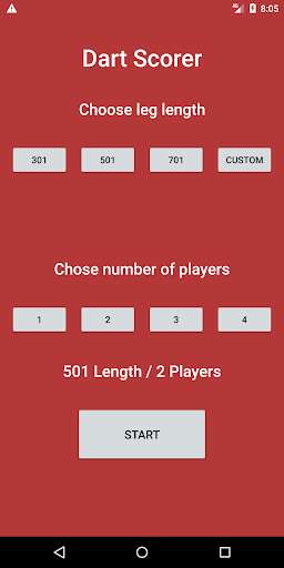 Run android online APK Dart Scorer 1-4 Players from MyAndroid or emulate Dart Scorer 1-4 Players using MyAndroid