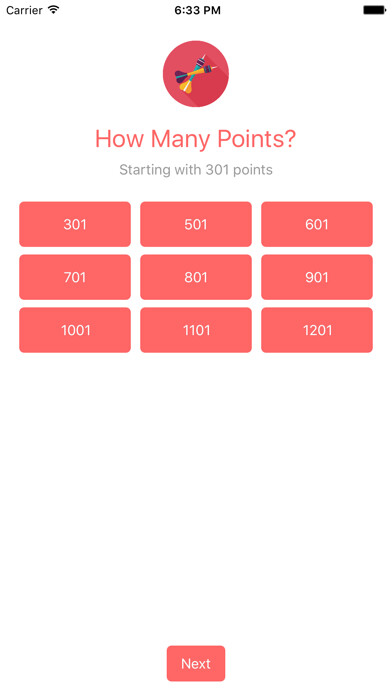 Emulate iPhone app Darts ScoreBoard using MyAndroid Emulate iPhone app Darts ScoreBoard using MyAndroid