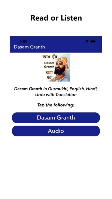 Emulate iPhone app Dasam Granth Sahib using MyAndroid Emulate iPhone app Dasam Granth Sahib using MyAndroid