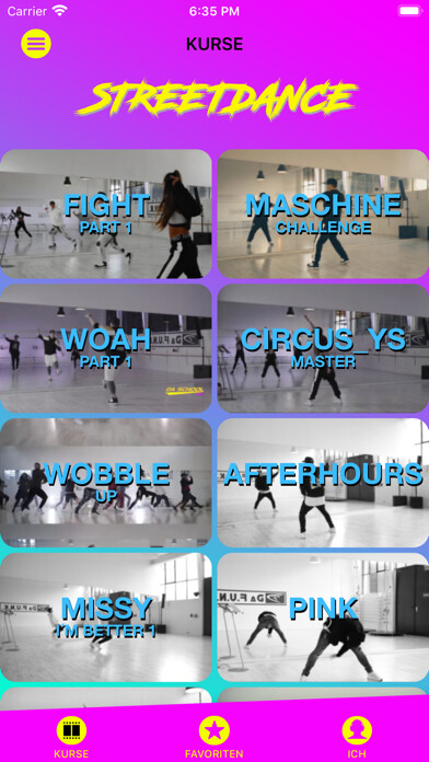 Emulate iPhone app DA SCHOOL - Die Tanzschule using MyAndroid Emulate iPhone app DA SCHOOL - Die Tanzschule using MyAndroid