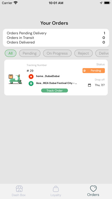 Emulate iPhone app Dash - All Inclusive Delivery using MyAndroid Emulate iPhone app Dash - All Inclusive Delivery using MyAndroid