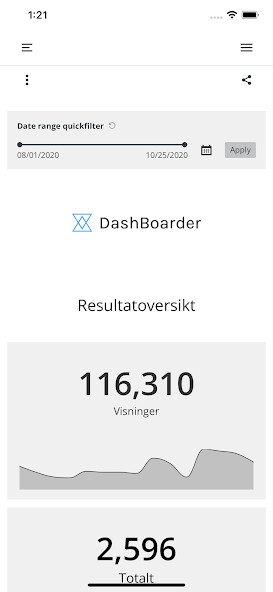 Run android online APK DashBoarder from MyAndroid or emulate DashBoarder using MyAndroid
