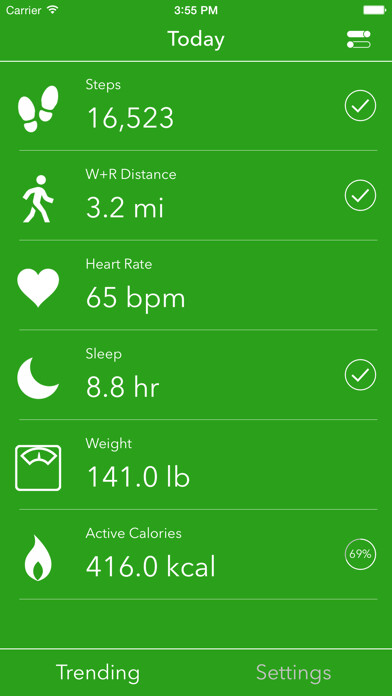 Emulate iPhone app Dashboard for Apple Health App using MyAndroid Emulate iPhone app Dashboard for Apple Health App using MyAndroid