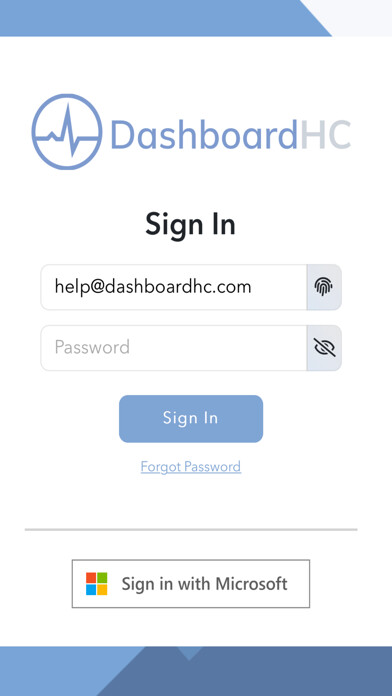 Emulate iPhone app DashboardHC using MyAndroid