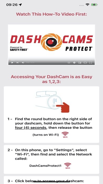 Emulate iPhone app DashCams Protect using MyAndroid Emulate iPhone app DashCams Protect using MyAndroid