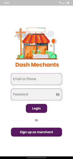 Run android online APK Dash Merchants from MyAndroid or emulate Dash Merchants using MyAndroid