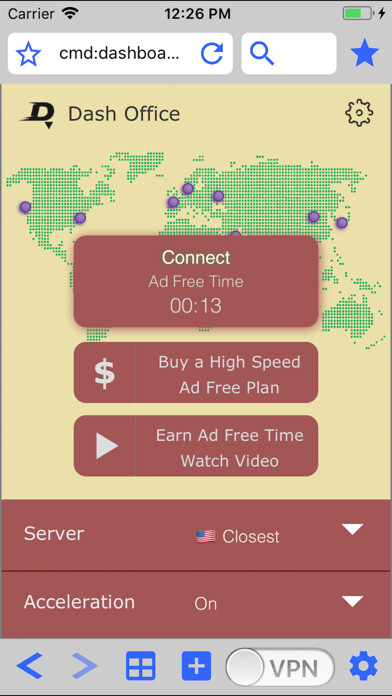 Emulate iPhone app Dash Office VPN using MyAndroid Emulate iPhone app Dash Office VPN using MyAndroid