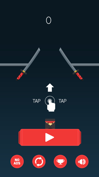 Emulate iPhone app Dashy Ninja! - Flip Hop Up using MyAndroid