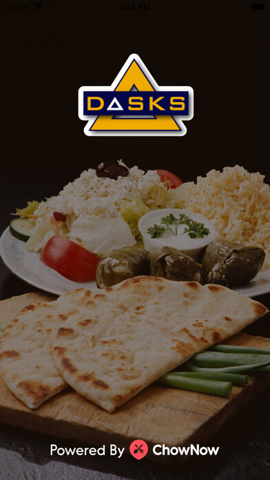 Emulate iPhone app Dasks Greek Grill using MyAndroid Emulate iPhone app Dasks Greek Grill using MyAndroid