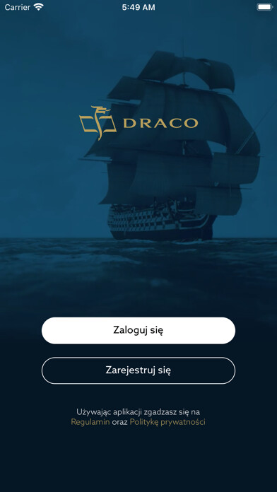 Emulate iPhone app Dasz radę! Aplikacja maturalna using MyAndroid