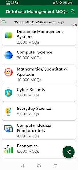 Run android online APK Database MCQs Bank from MyAndroid or emulate Database MCQs Bank using MyAndroid Run android online APK Database MCQs Bank from MyAndroid or emulate Database MCQs Bank using MyAndroid