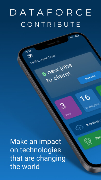 Emulate iPhone app DataForce Contribute using MyAndroid