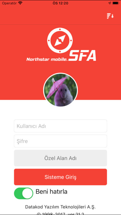 Emulate iPhone app Datakod Northstar SFA using MyAndroid Emulate iPhone app Datakod Northstar SFA using MyAndroid