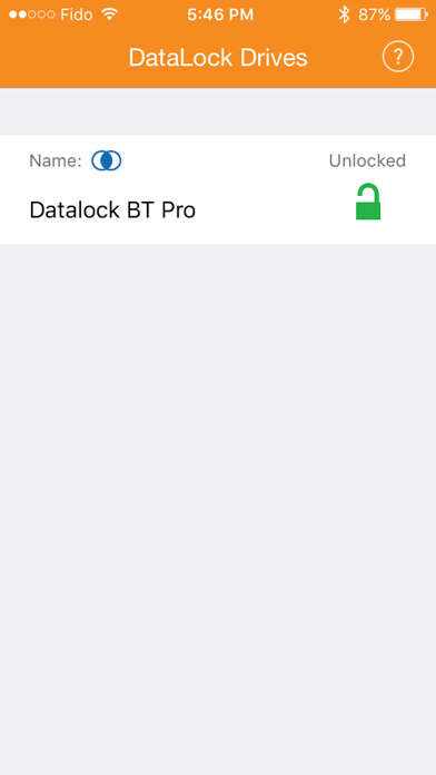 Emulate iPhone app DataLock Admin using MyAndroid Emulate iPhone app DataLock Admin using MyAndroid