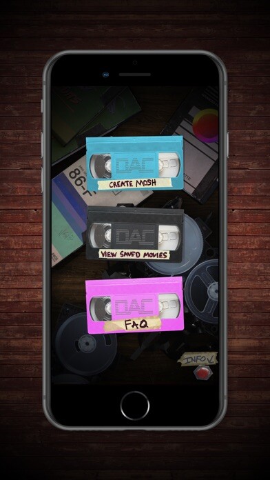 Emulate iPhone app DataMosh Deluxe using MyAndroid