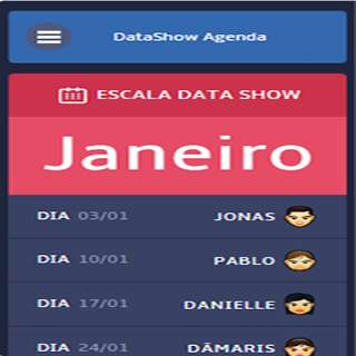 Run android online APK DataShow Agenda from MyAndroid or emulate DataShow Agenda using MyAndroid