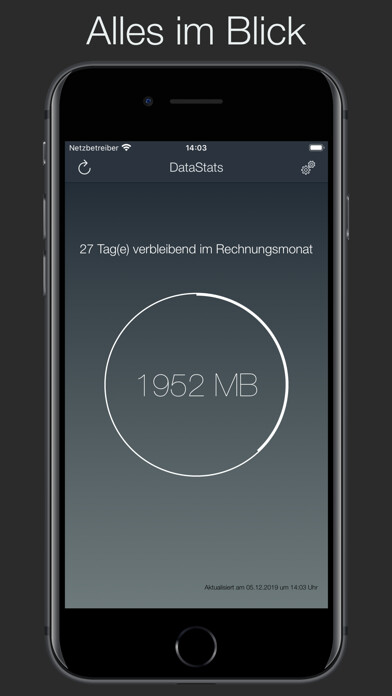 Emulate iPhone app DataStats+ using MyAndroid Emulate iPhone app DataStats+ using MyAndroid