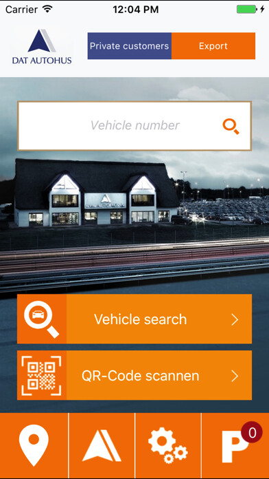 Emulate iPhone app DAT AUTOHUS AG using MyAndroid Emulate iPhone app DAT AUTOHUS AG using MyAndroid