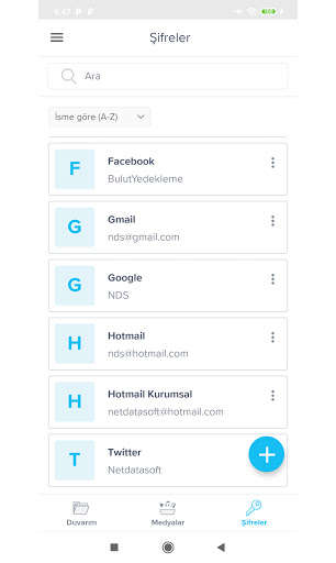 Run android online APK Data Yedek from MyAndroid or emulate Data Yedek using MyAndroid