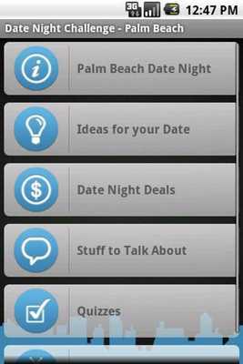 Emulate Android APK Date Night Challenge PalmBeach