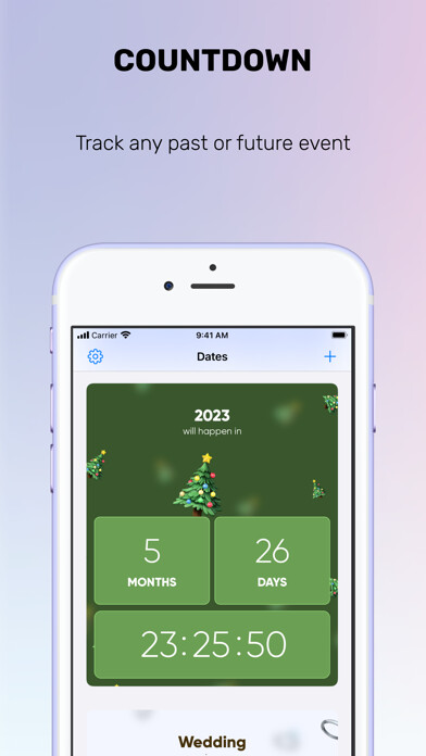 Emulate iPhone app Dates. Events Countdown using MyAndroid Emulate iPhone app Dates. Events Countdown using MyAndroid