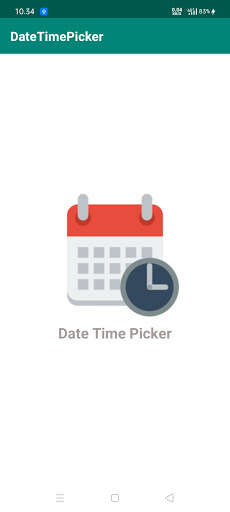 Run android online APK DateTimePicker from MyAndroid or emulate DateTimePicker using MyAndroid
