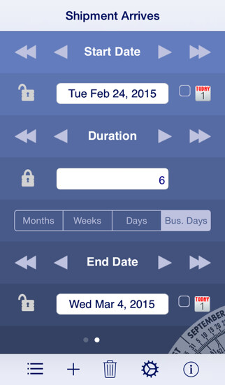 Emulate iPhone app Date Wheel date calculator using MyAndroid Emulate iPhone app Date Wheel date calculator using MyAndroid