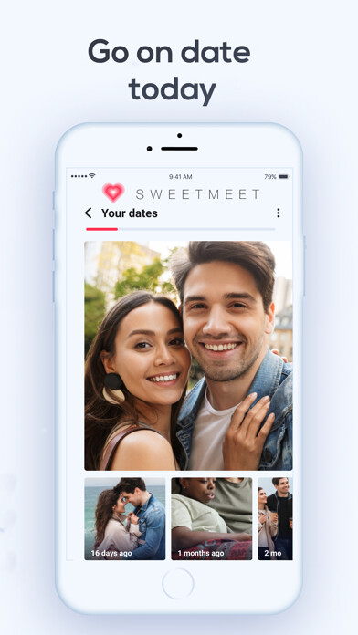 Emulate iPhone app Dating App - Sweet Meet using MyAndroid