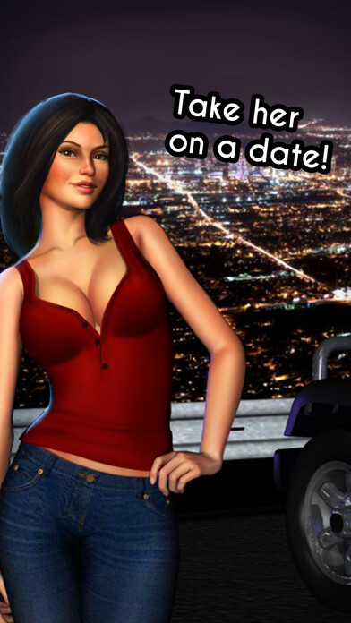 Emulate iPhone app Dating Kylie Lopez - 3D Date Simulator Free using MyAndroid