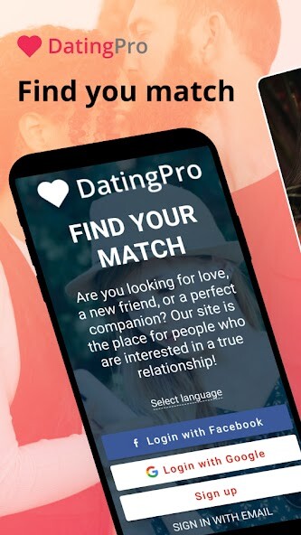 Run android online APK Dating Pro Native from MyAndroid or emulate Dating Pro Native using MyAndroid