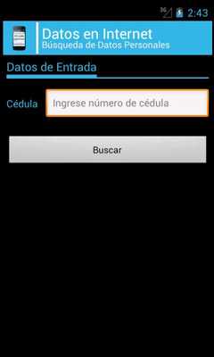 Emulate Android APK Datos en Internet