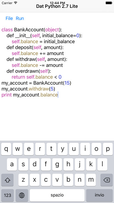 Emulate iPhone app Dat Python Lite using MyAndroid Emulate iPhone app Dat Python Lite using MyAndroid