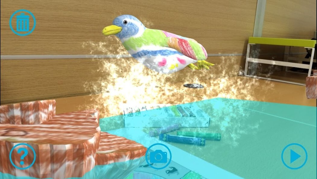 Emulate iPhone app daub 3D coloring AR App using MyAndroid Emulate iPhone app daub 3D coloring AR App using MyAndroid
