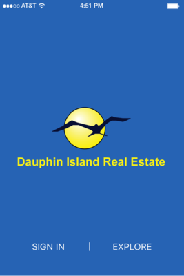 Emulate Android APK Dauphin Island Real Estate