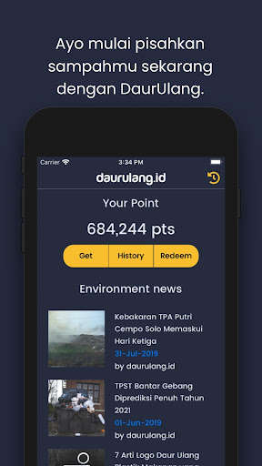 Run android online APK Daur Ulang - Sampah Jadi Berkah. from MyAndroid or emulate Daur Ulang - Sampah Jadi Berkah. using MyAndroid