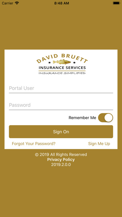 Emulate iPhone app David Bruett Insurance Online using MyAndroid Emulate iPhone app David Bruett Insurance Online using MyAndroid