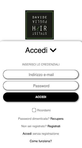 Run android online APK Davide Puglia Hair Stylist from MyAndroid or emulate Davide Puglia Hair Stylist using MyAndroid