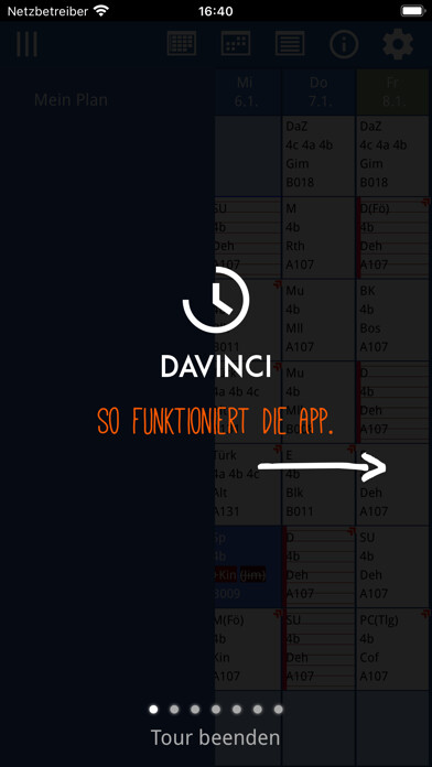 Emulate iPhone app DAVINCI-MOBILE using MyAndroid