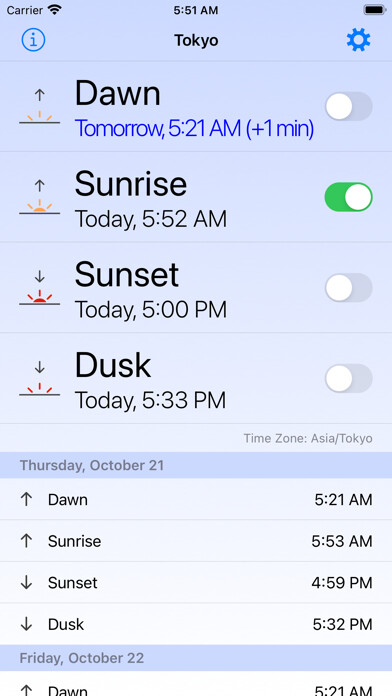 Emulate iPhone app Dawn Alarm using MyAndroid