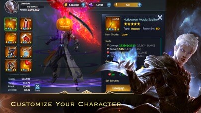 Emulate iPhone app Dawnblade: Adventure RPG using MyAndroid Emulate iPhone app Dawnblade: Adventure RPG using MyAndroid