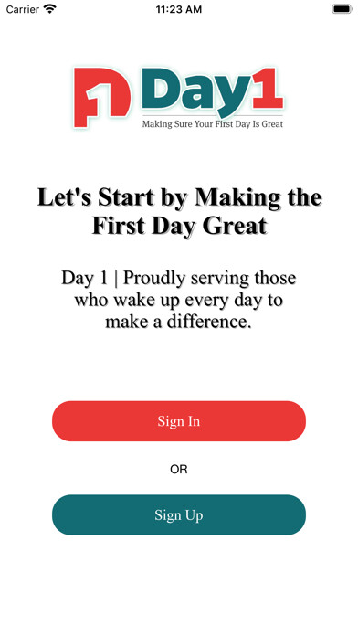 Emulate iPhone app Day1:Make your first day great using MyAndroid