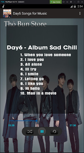 Run android online APK Day6 Songs for Music from MyAndroid or emulate Day6 Songs for Music using MyAndroid