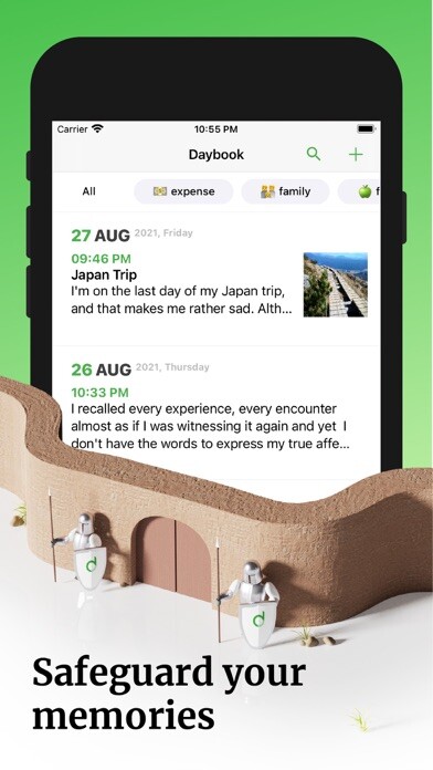 Emulate iPhone app Daybook Journal – Diary using MyAndroid Emulate iPhone app Daybook Journal – Diary using MyAndroid