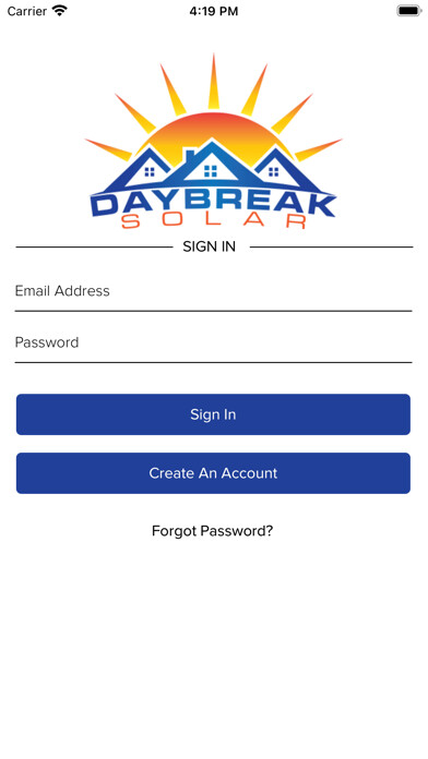 Emulate iPhone app Daybreak Solar using MyAndroid Emulate iPhone app Daybreak Solar using MyAndroid