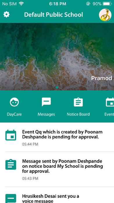Emulate iPhone app Daycarez using MyAndroid