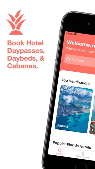 Emulate iPhone app Daycation App using MyAndroid