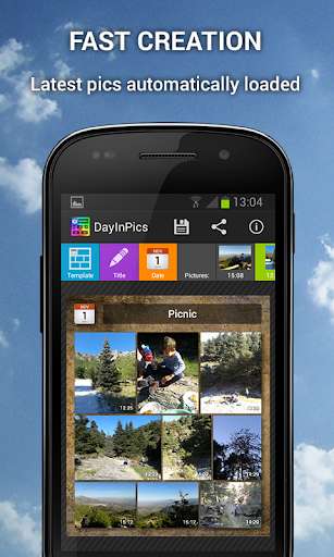 Run android online APK DayInPics - Collage from MyAndroid or emulate DayInPics - Collage using MyAndroid
