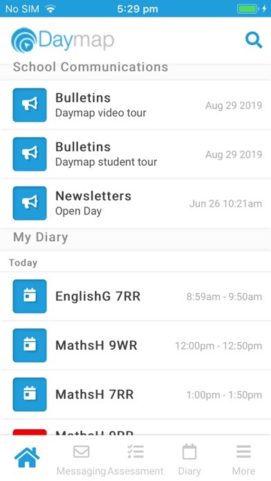 Run android online APK Daymap Mobile from MyAndroid or emulate Daymap Mobile using MyAndroid